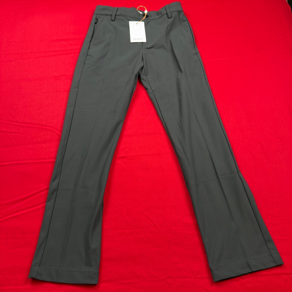 Quince Kid Performance Tech Pant Steel Grey Size 10 LB107168-PGVGCL006-22024 NWT